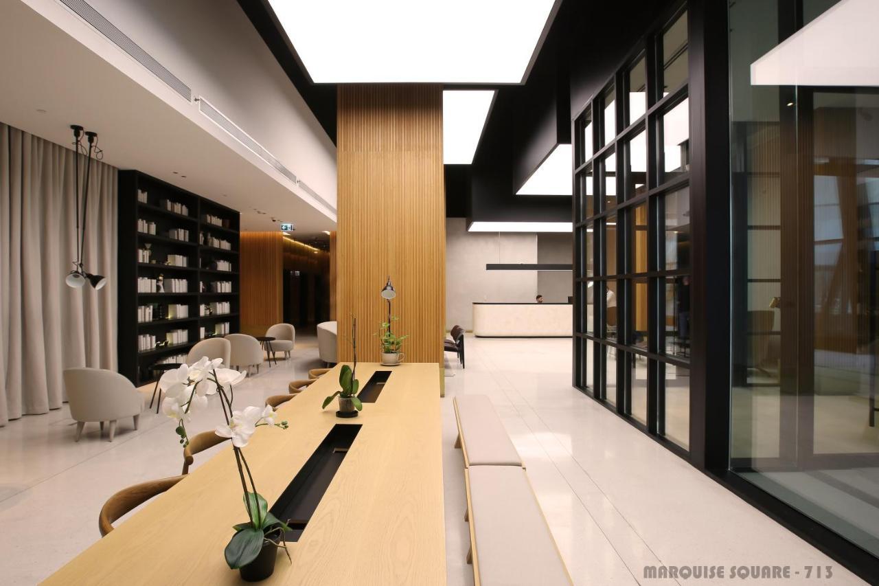 Luxury Studios With Burj Khalifa Or Canal View In Downtown - Marquise Square Tower 두바이 외부 사진