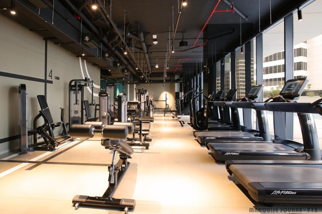 Luxury Studios With Burj Khalifa Or Canal View In Downtown - Marquise Square Tower 두바이 외부 사진